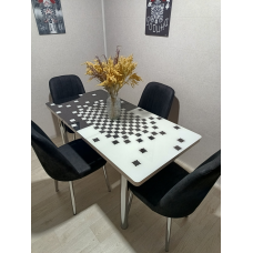 Обідній комплект стіл і 4 стільці Туреччина (KRISTAL)