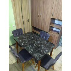 Стіл кухонний розкладний 110*70+30 см Турція