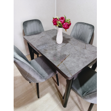 Обідній комплект стіл та 4 стільці Турція (COSMOS)