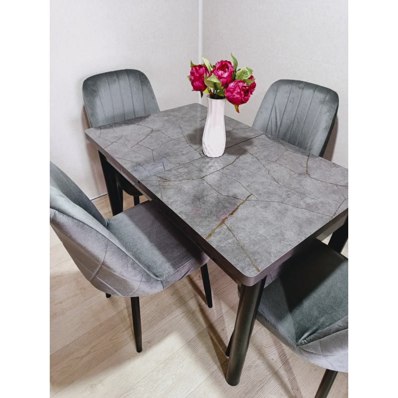 Обідній комплект стіл та 4 стільці Турція (COSMOS)