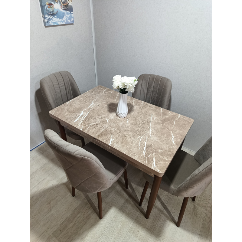 Обідній комплект стіл і 4 стільці Туреччина (LOTUS)