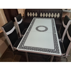 Обідній комплект Розкладний стіл і 4 стільці Туреччина