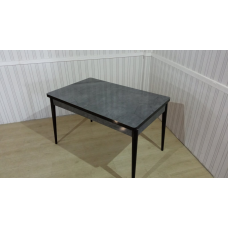 Скляний Розсувний стіл 130*80 см (170 см)Туреччина з 3 d ефектом